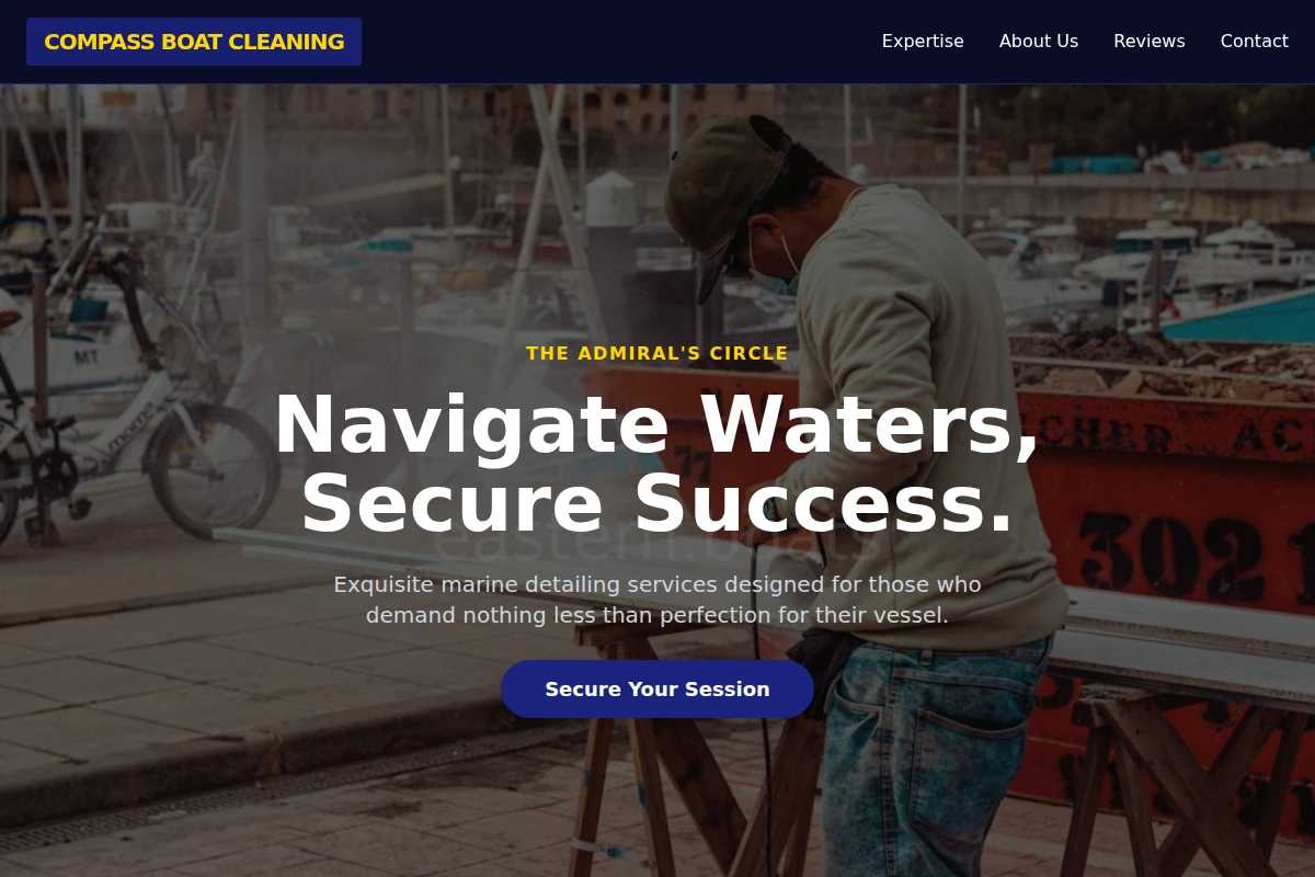 Compass Boat Cleaning