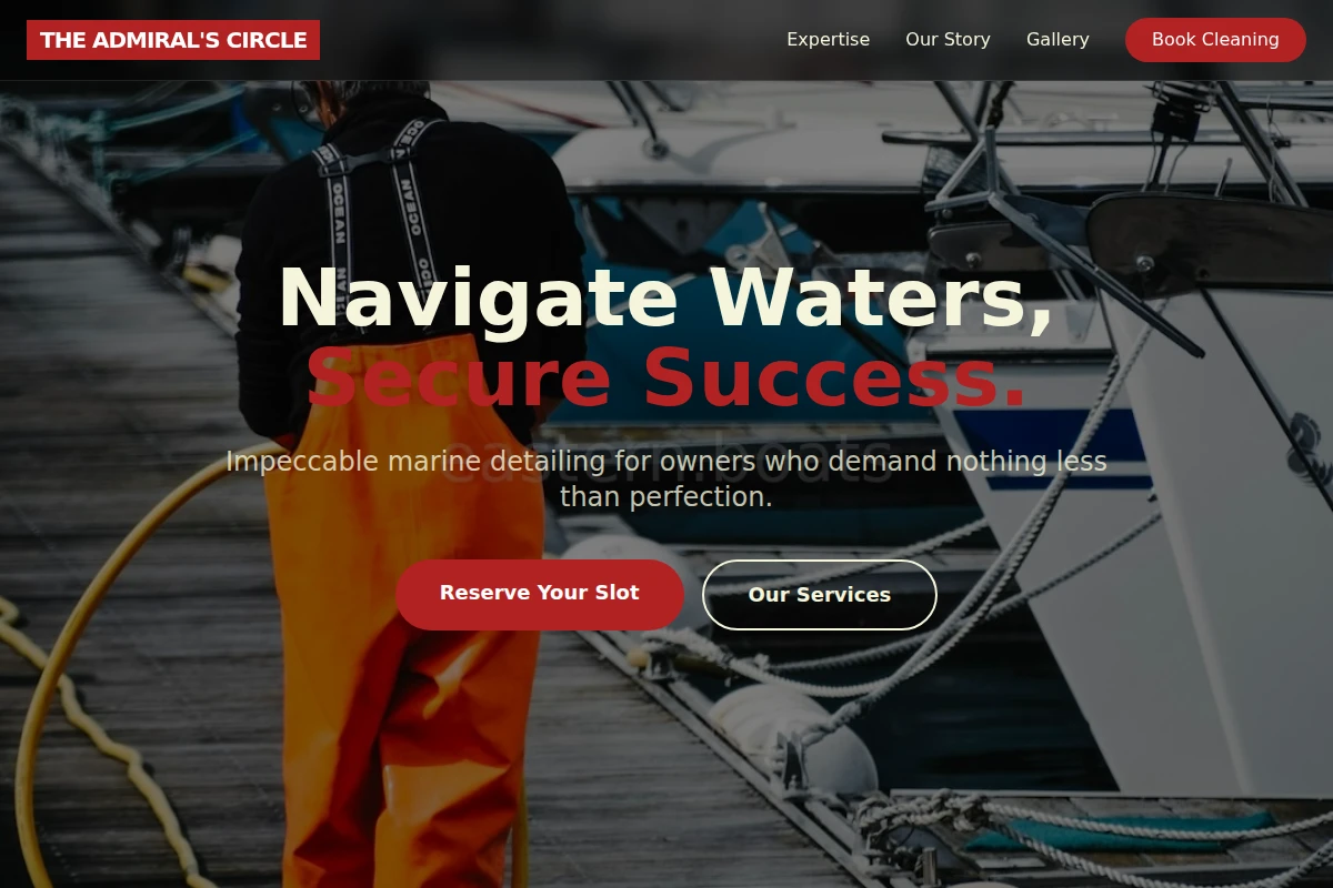 Foredeck Boat Cleaning