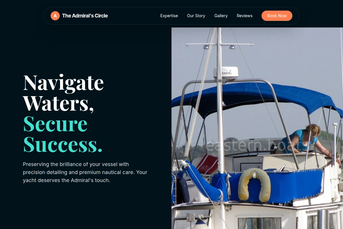 Nautical Boat Cleaning