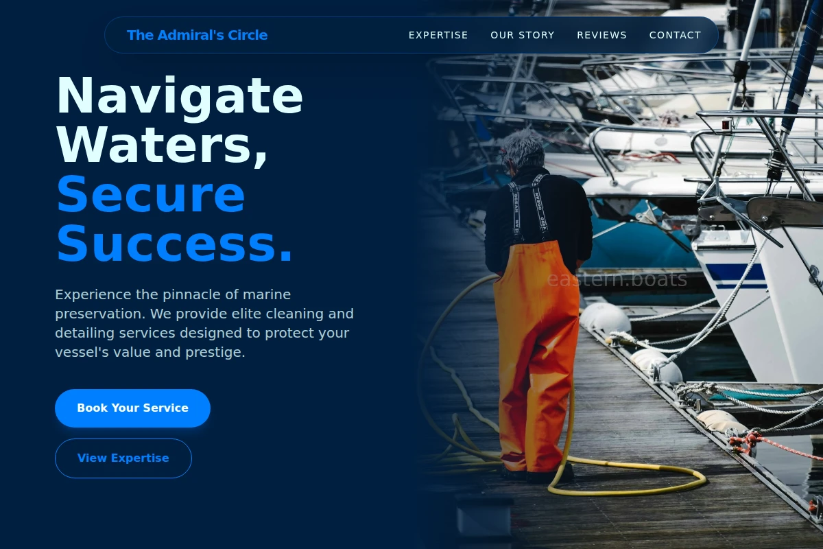 Foredeck Boat Cleaning