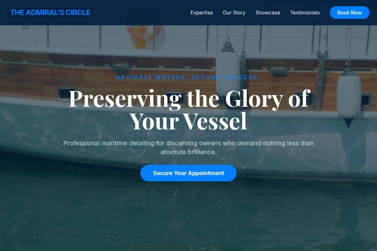 Foredeck Boat Cleaning