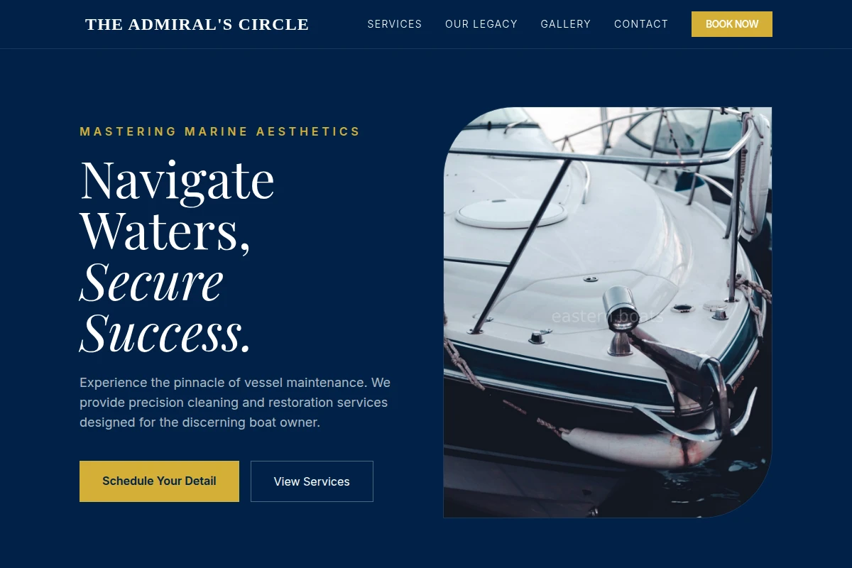 Mast Boat Cleaning