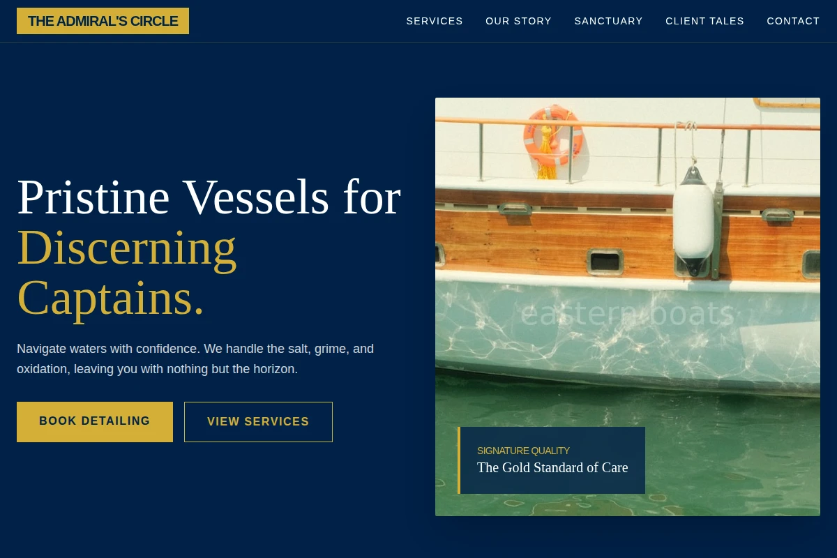 Skipper Boat Cleaning