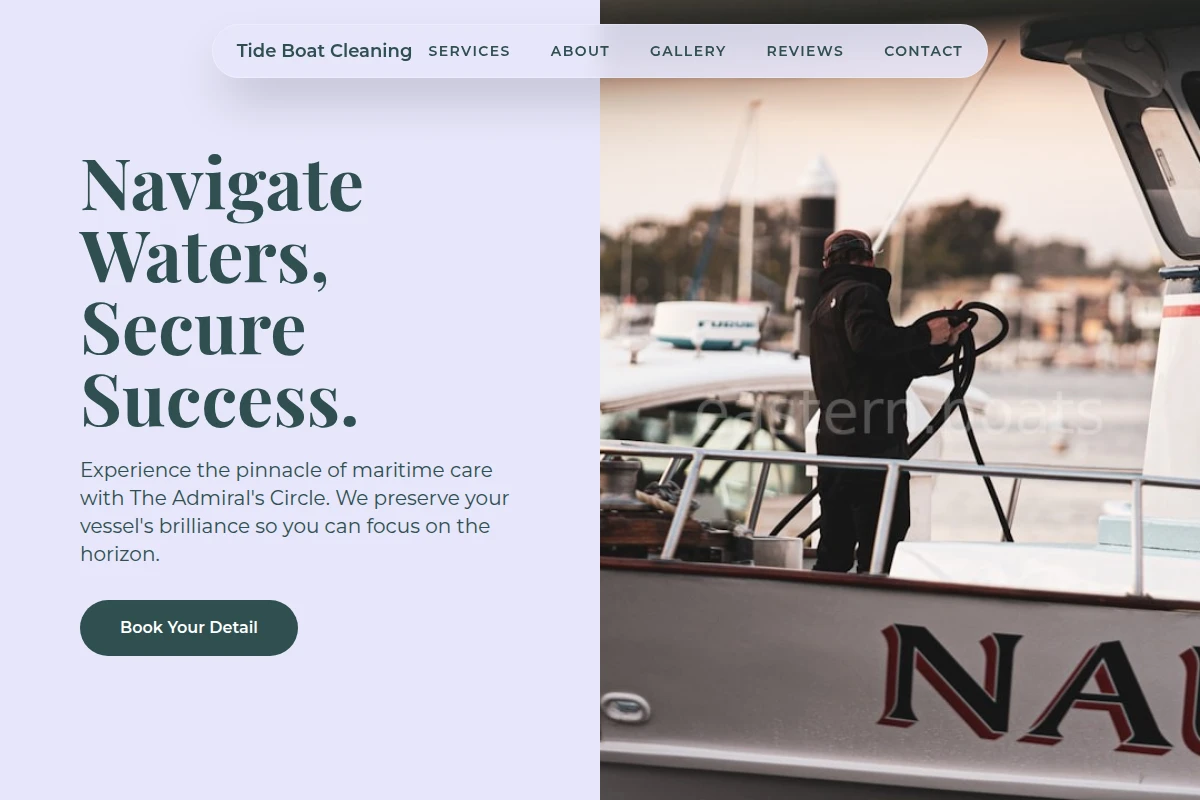 Tide Boat Cleaning
