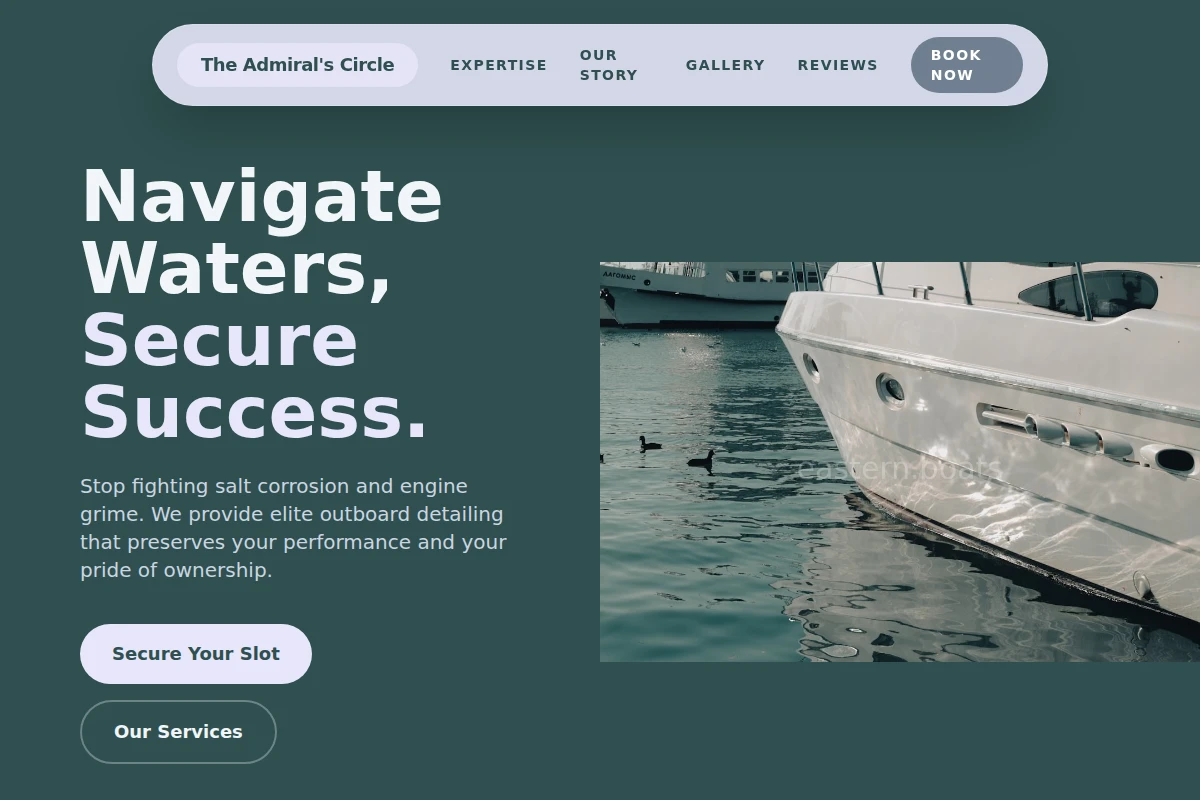 Outboard Boat Cleaning