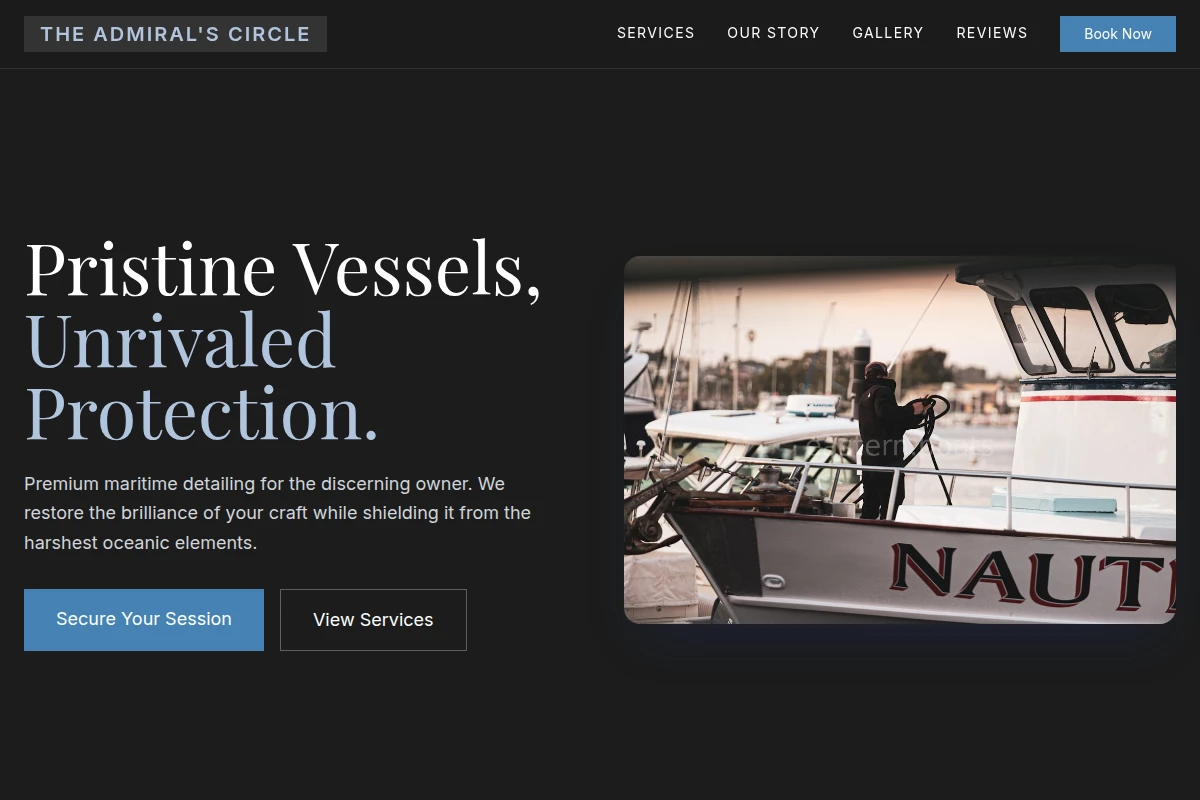 Helm Boat Cleaning