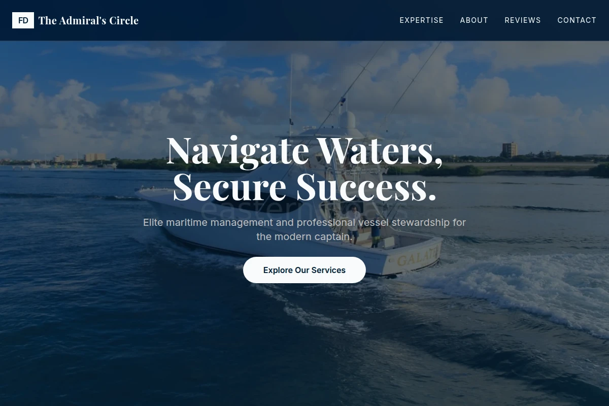 Foredeck Boating