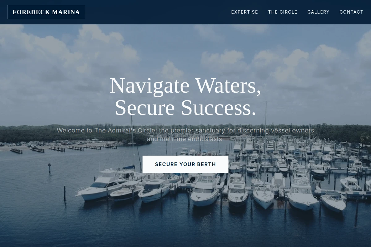 Foredeck Marina
