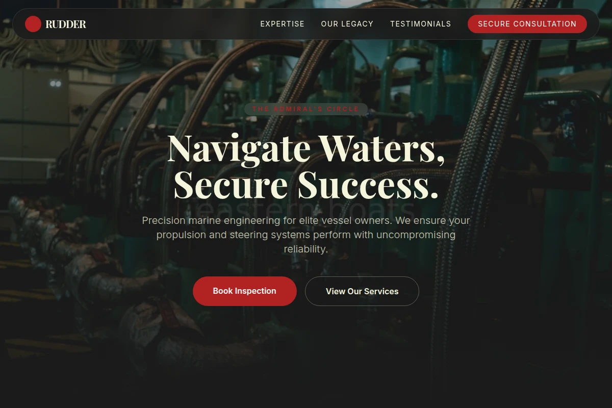 Rudder Marine Engineering