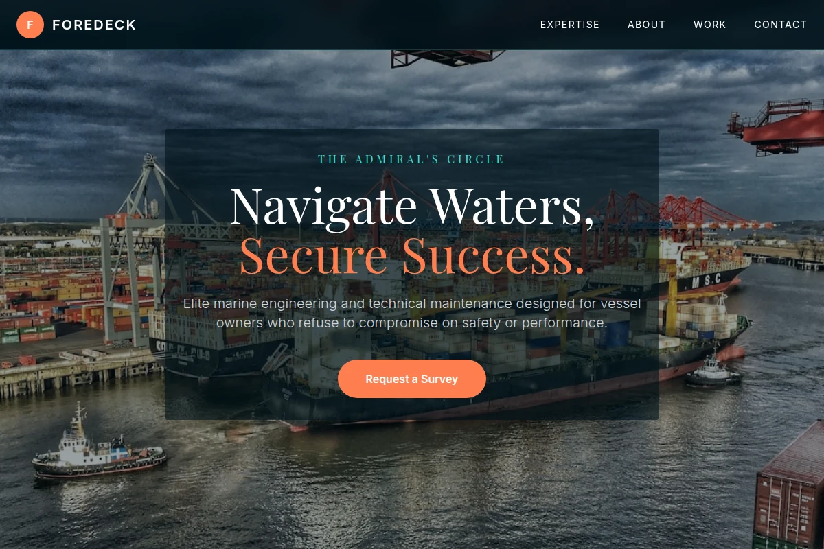 Foredeck Marine Engineering