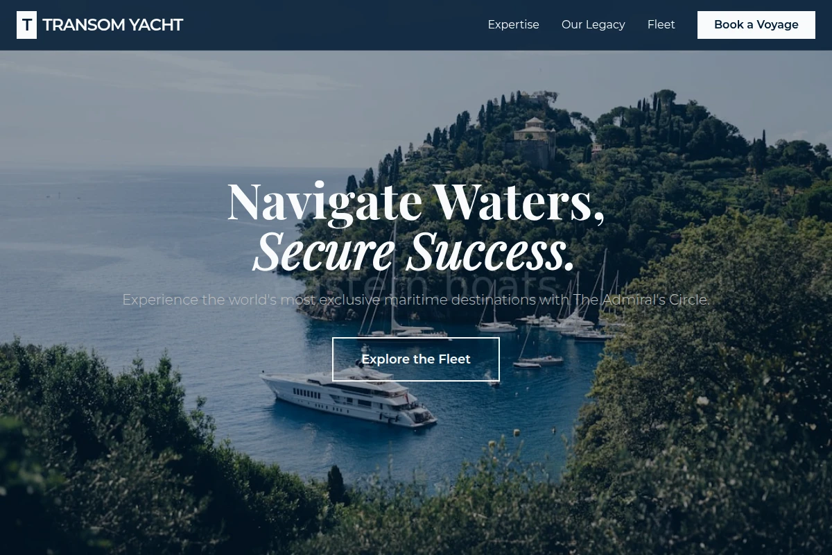 Transom Yacht