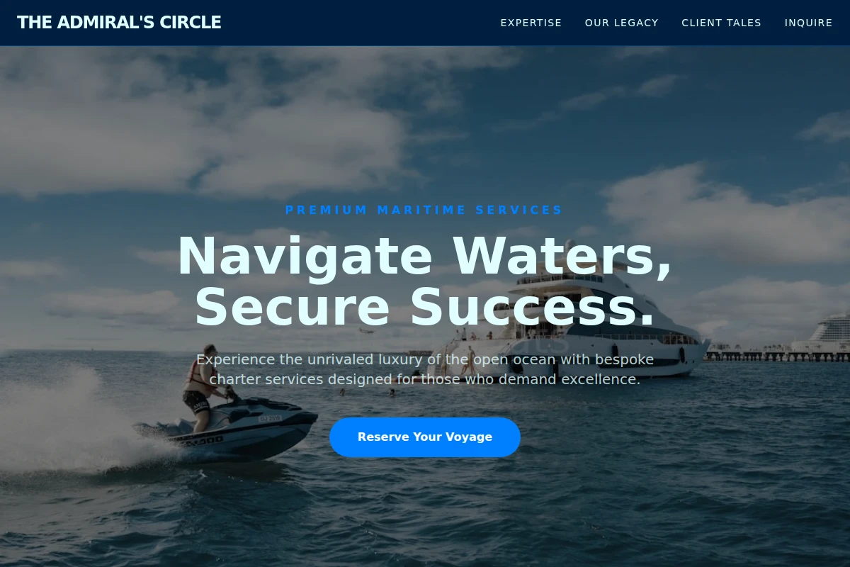 Deck Yacht