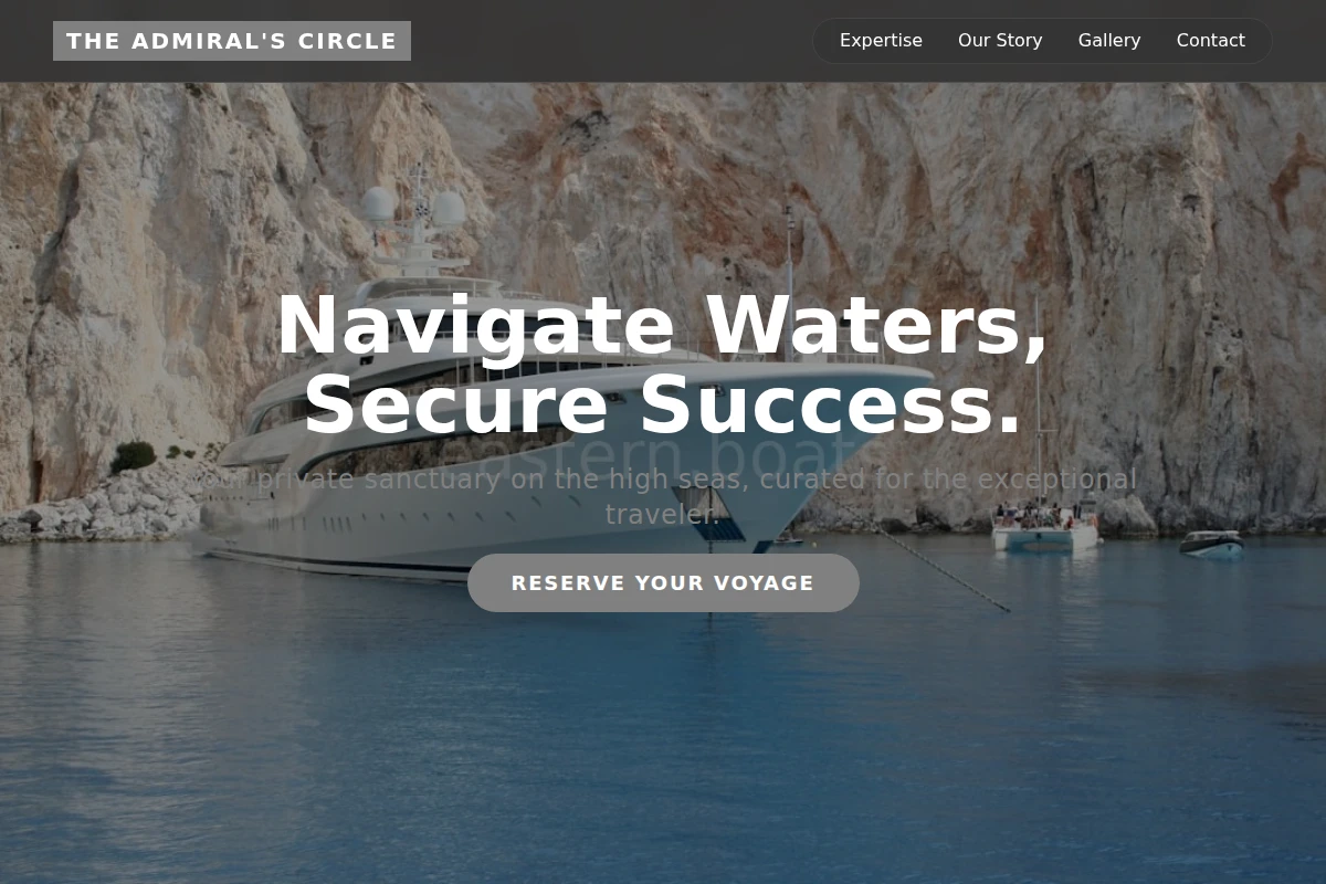 Deck Yacht