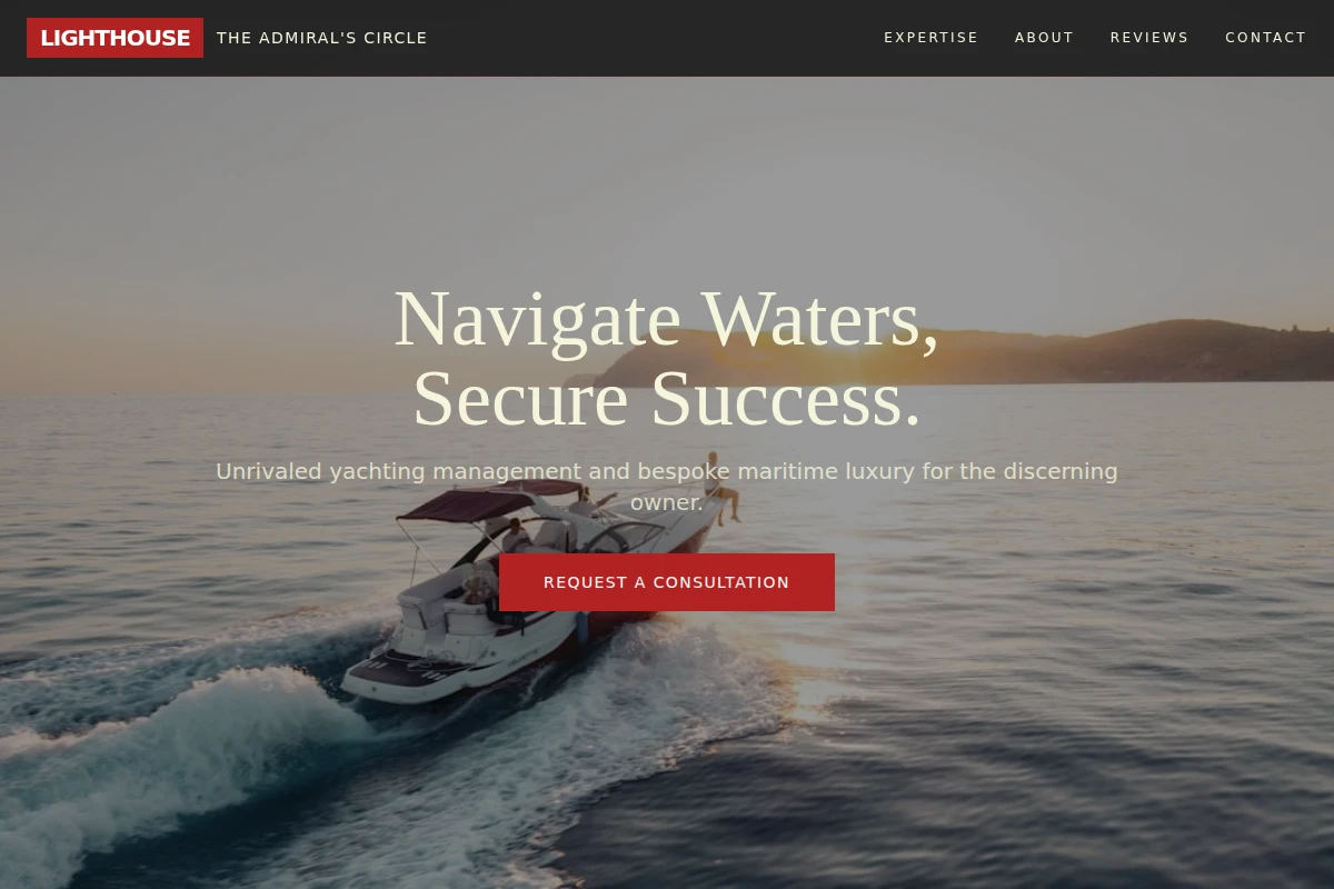 Lighthouse Yacht