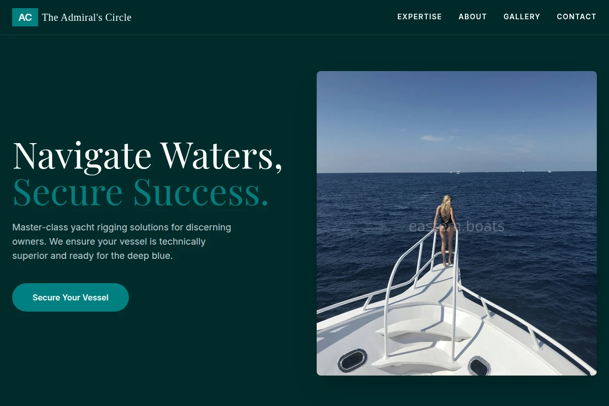 Rigging Yacht