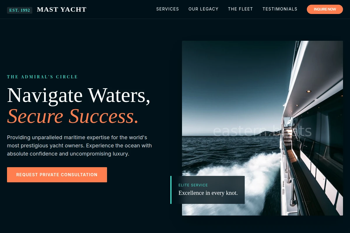 yacht