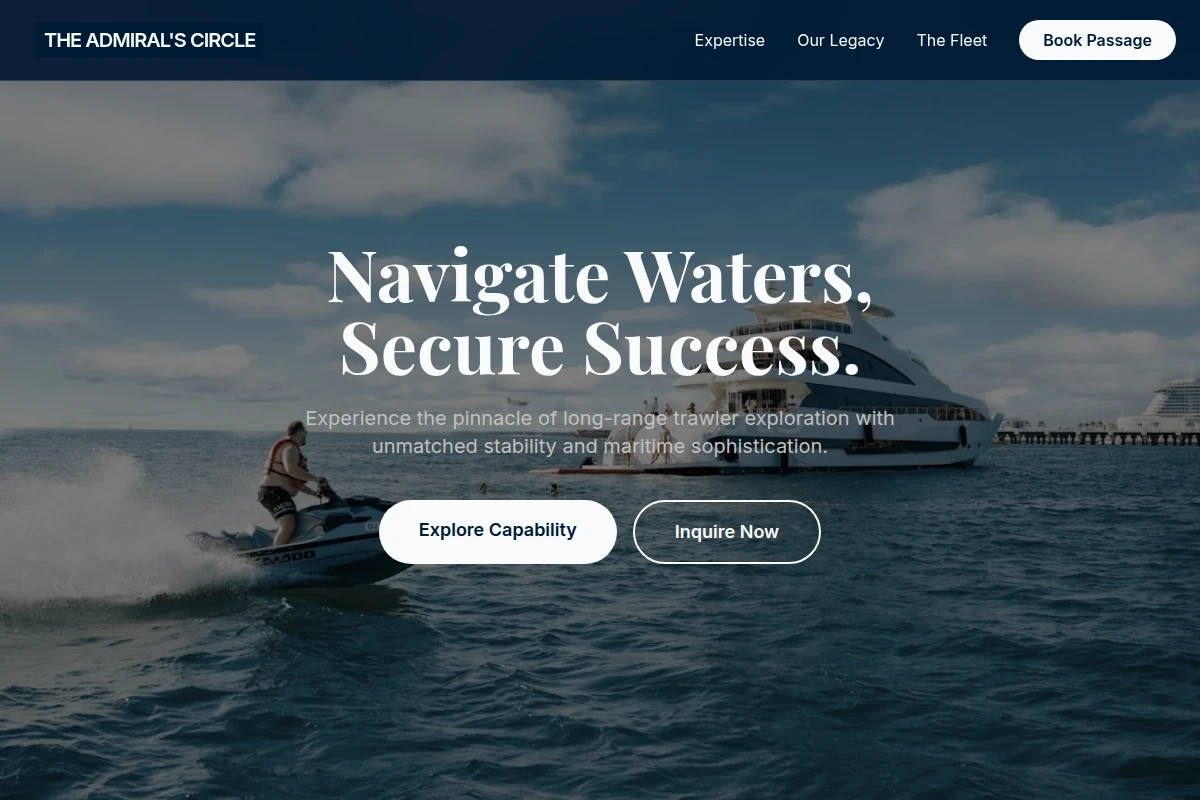 Trawler Yacht
