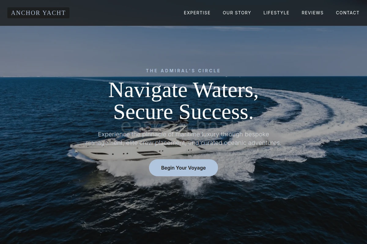 Anchor Yacht