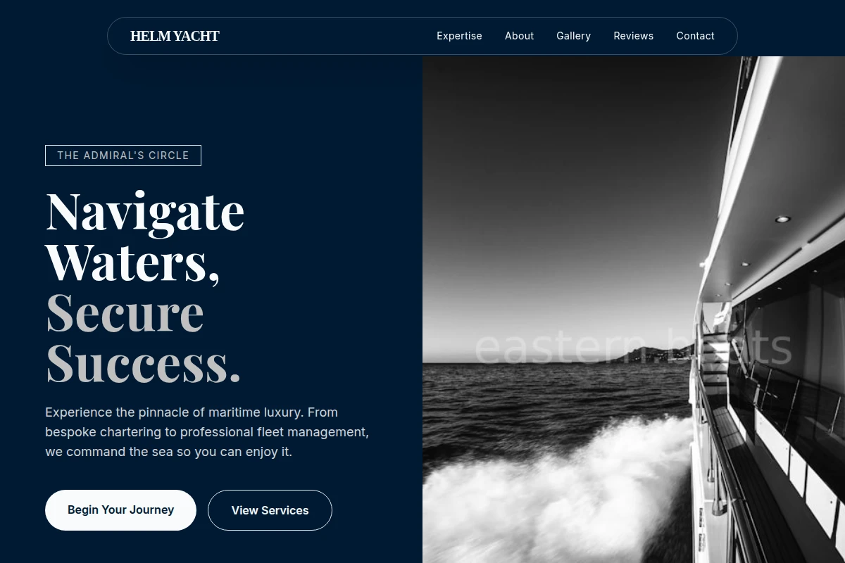 Helm Yacht